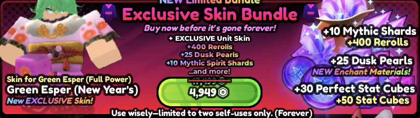 Exclusive Skin Bundle